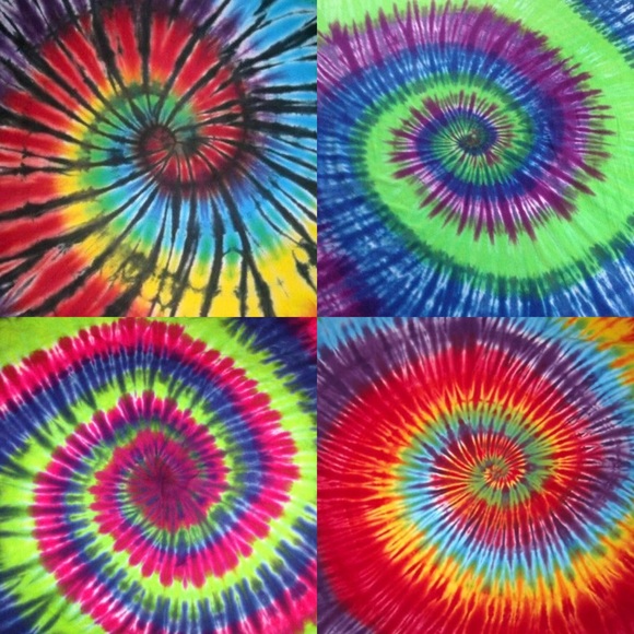Other - New Tie Dyed Custom Spiral Queen Duvet Cover